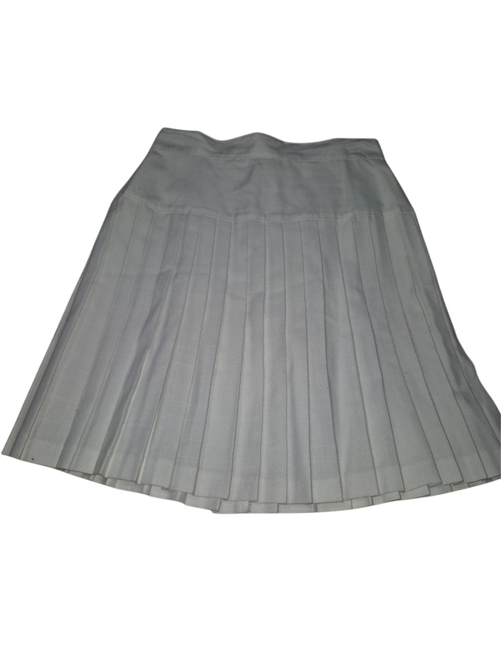 Reitmans Lifestyle Vintage 90's White Pleated Women's Skirt